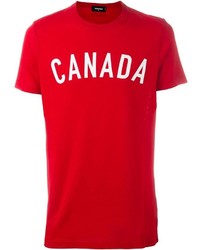 DSQUARED2 Canada Print T Shirt