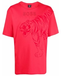 BOSS Embellished Logo T Shirt