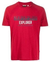 Napapijri Explorer Printed T Shirt