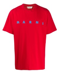 Marni Front Logo Print T Shirt