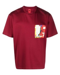 Ferrari Graffiti Logo Print Cotton T Shirt