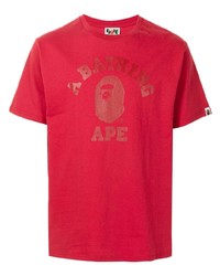 A Bathing Ape Graphic Print Cotton T Shirt