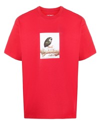 Carhartt WIP Graphic Print Cotton T Shirt