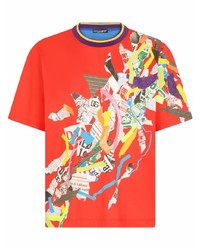 Dolce & Gabbana Graphic Print Logo T Shirt