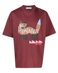 MAISON KITSUNÉ Graphic Print T Shirt