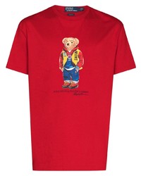 Polo Ralph Lauren Graphic Teddy Bear Logo T Shirt