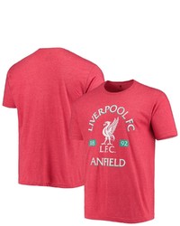 Fifth Sun Heathered Red Liverpool Vintage City T Shirt In Heather Red At Nordstrom