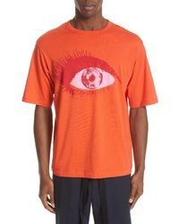 Dries Van Noten Honey Eye Graphic T Shirt
