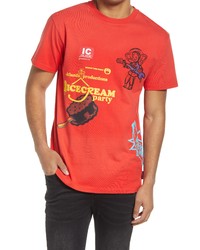 Icecream Ice Cream For Laughs Graphic Tee In Tomato At Nordstrom