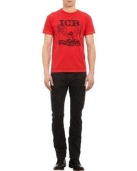 Icr The Innercity Raiders Eagle Graphic Tee Shirt Red