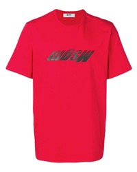 MSGM Inverted Logo T Shirt