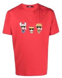 Karl Lagerfeld Khero Print T Shirt