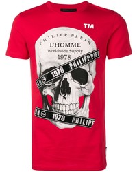 Philipp Plein Lhomme Skull Print T Shirt