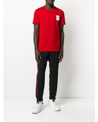 Alexander McQueen Logo Ace Patch T Shirt