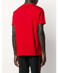 Alexander McQueen Logo Ace Patch T Shirt