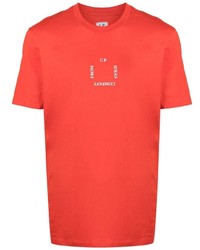 C.P. Company Logo Print Cotton T Shirt