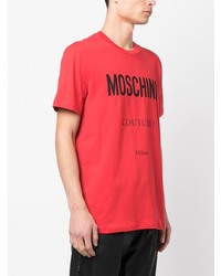 Moschino Logo Print Detail T Shirt