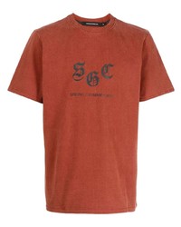 Stolen Girlfriends Club Logo Print Organic Cotton T Shirt