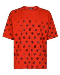 Dolce & Gabbana Logo Print Short Sleeved T Shirt