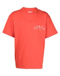 HONOR THE GIFT Logo Print Short Sleeved T Shirt