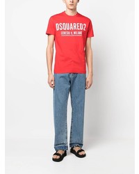 DSQUARED2 Logo Print T Shirt