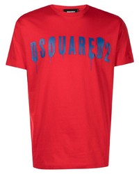 DSQUARED2 Logo Print T Shirt