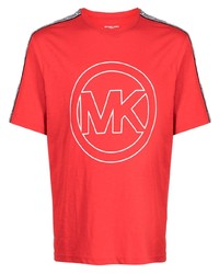 Michael Kors Michl Kors Logo Print Short Sleeve T Shirt
