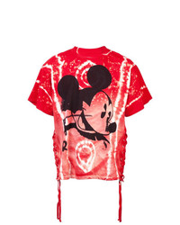 Faith Connexion Mickey Mouse Print T Shirt