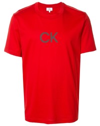 CK Calvin Klein Monogram Logo Print T Shirt