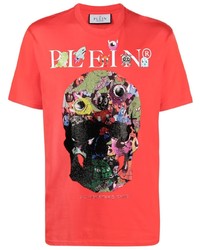 Philipp Plein Monsters Print T Shirt