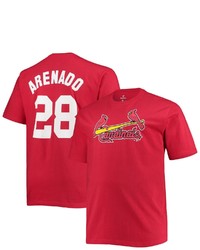 PROFILE Nolan Arenado Red St Louis Cardinals Big Tall Name Number T Shirt At Nordstrom
