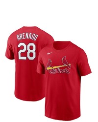 Nike Nolan Arenado Red St Louis Cardinals Name Number T Shirt At Nordstrom