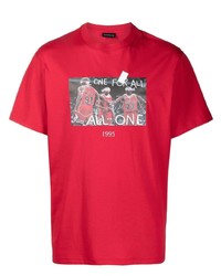 Throwback. One For All Basketball Print T Shirt