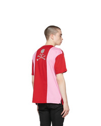 Mastermind World Red And Pink Horizontal T Shirt