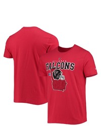 New Era Red Atlanta Falcons Local Pack T Shirt