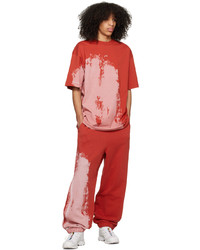 A-Cold-Wall* Red Brushstroke T Shirt