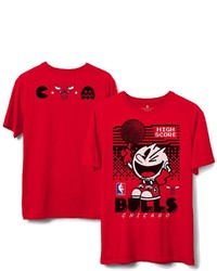 Junk Food Red Chicago Bulls Nba X Pac Man High Score T Shirt At Nordstrom