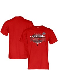 BLUE 84 Red Cincinnati Bearcats 2021 Aac Football Conference Champions Locker Room T Shirt At Nordstrom