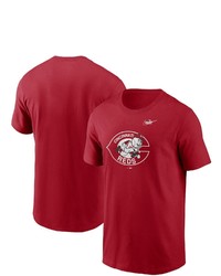 Nike Red Cincinnati Reds Cooperstown Collection Logo T Shirt At Nordstrom