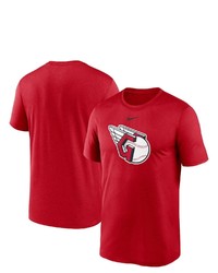 Nike Red Cleveland Guardians Large Logo T Shirt At Nordstrom