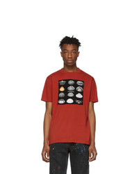 Marcelo Burlon County of Milan Red Close Encounters Of The Third Kind Edition Spaces T Shirt