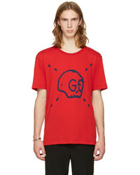 Gucci Red Ghost T Shirt