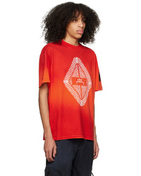 A-Cold-Wall* Red Gradient T Shirt
