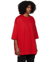 Juun.J Red Graphic T Shirt