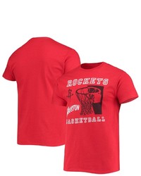 Junk Food Red Houston Rockets Slam Dunk T Shirt