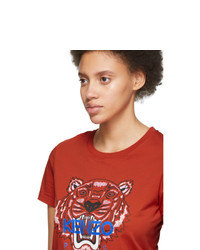Kenzo Red Limited Edition Tiger T Shirt