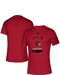 adidas Red Louisville Cardinals Hall Pass Creator Roready T Shirt At Nordstrom