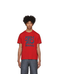 Kenzo Red Paris T Shirt