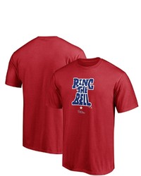 BREAKINGT Red Philadelphia Phillies Local T Shirt