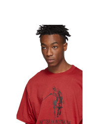 Afterhomework Red Polo Logo T Shirt